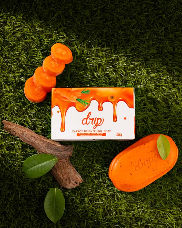 Drip Carrot Brightening Soap